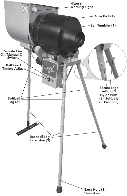 TEAM FEEDER Team Ball Feeder 02