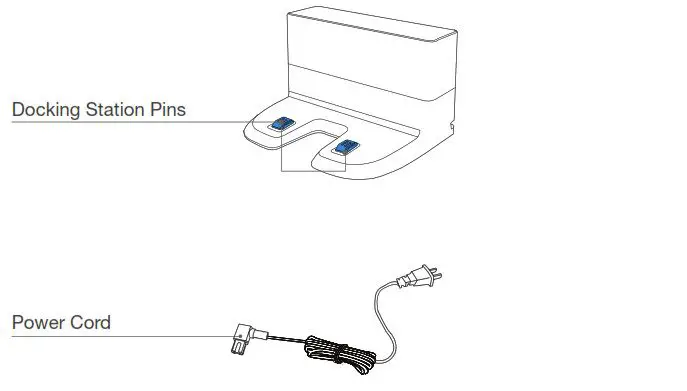 ECOVACS DEEBOT N8 Robocleaner - Docking Station