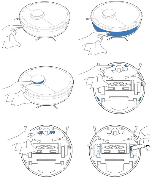 ECOVACS DEEBOT N8 Robocleaner - Other Components