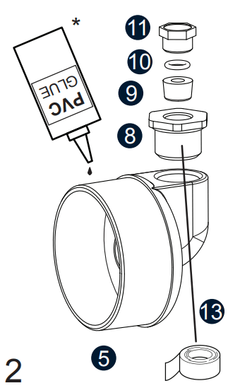welldana PZA WC S Electric Pool Heater - 2