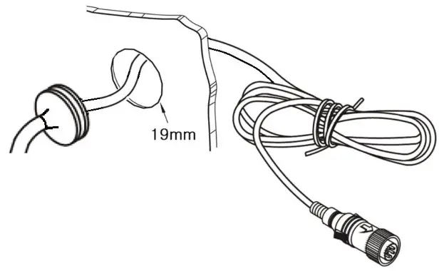 MXN44C TVI Compact Mini Ball HD TVI Color Camera - Installation 2
