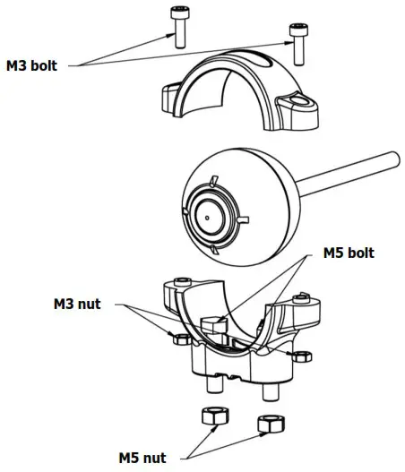MXN44C TVI Compact Mini Ball HD TVI Color Camera - Installation