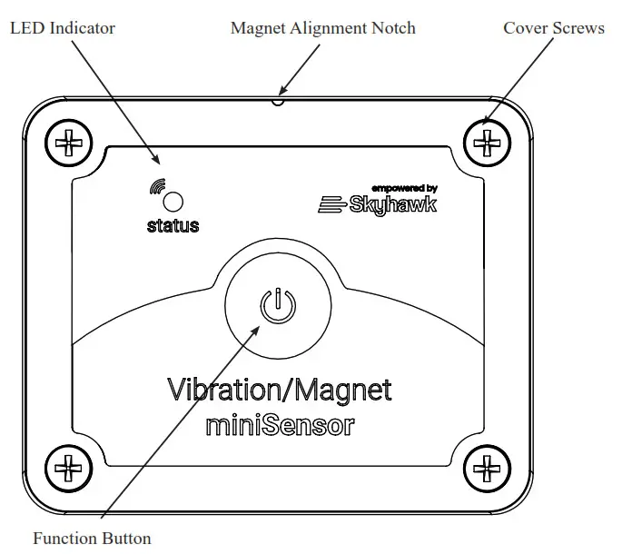 Skyhawk Vibration-Magnetic Mini Sensor - 1