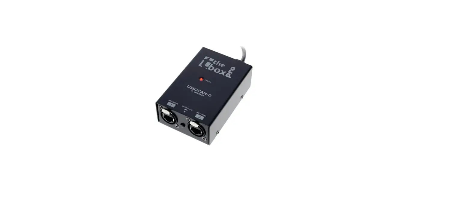 The Box Pro Usb2cand Can Bus Converter User Guide