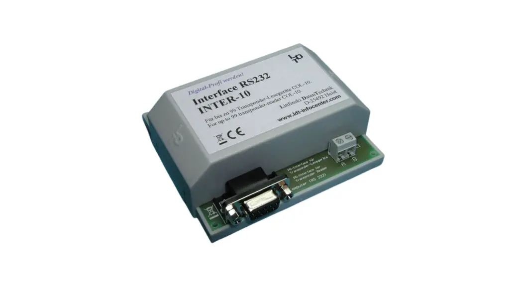Ldt Td-88 Transponder Reader Units Instruction Manual