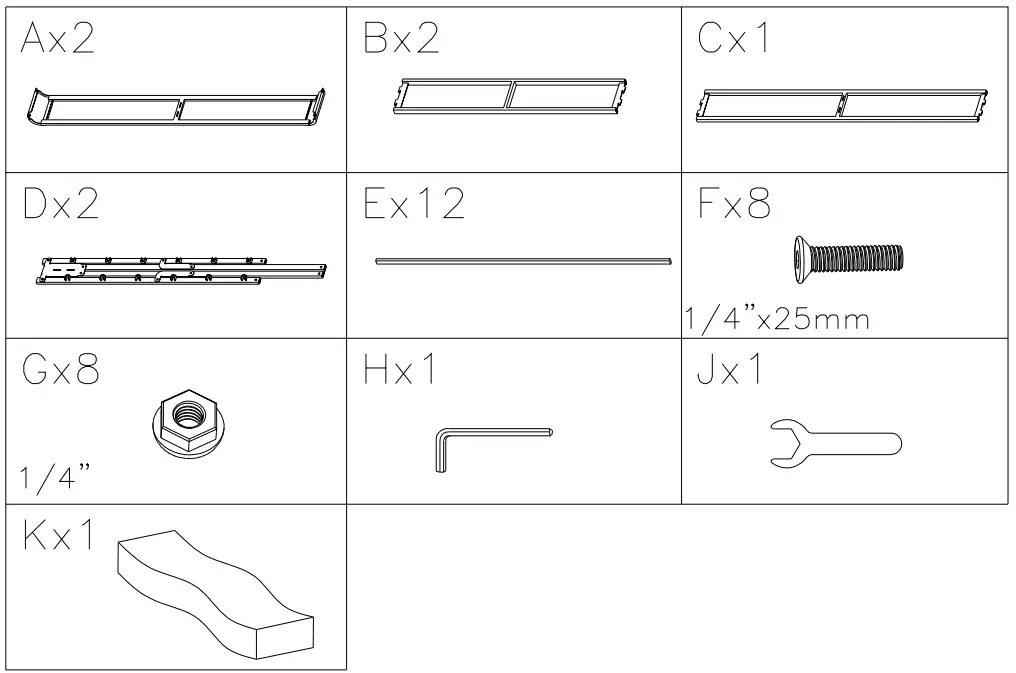 ASHLEY M78X22 Sleep Full Low Profile Foundation -