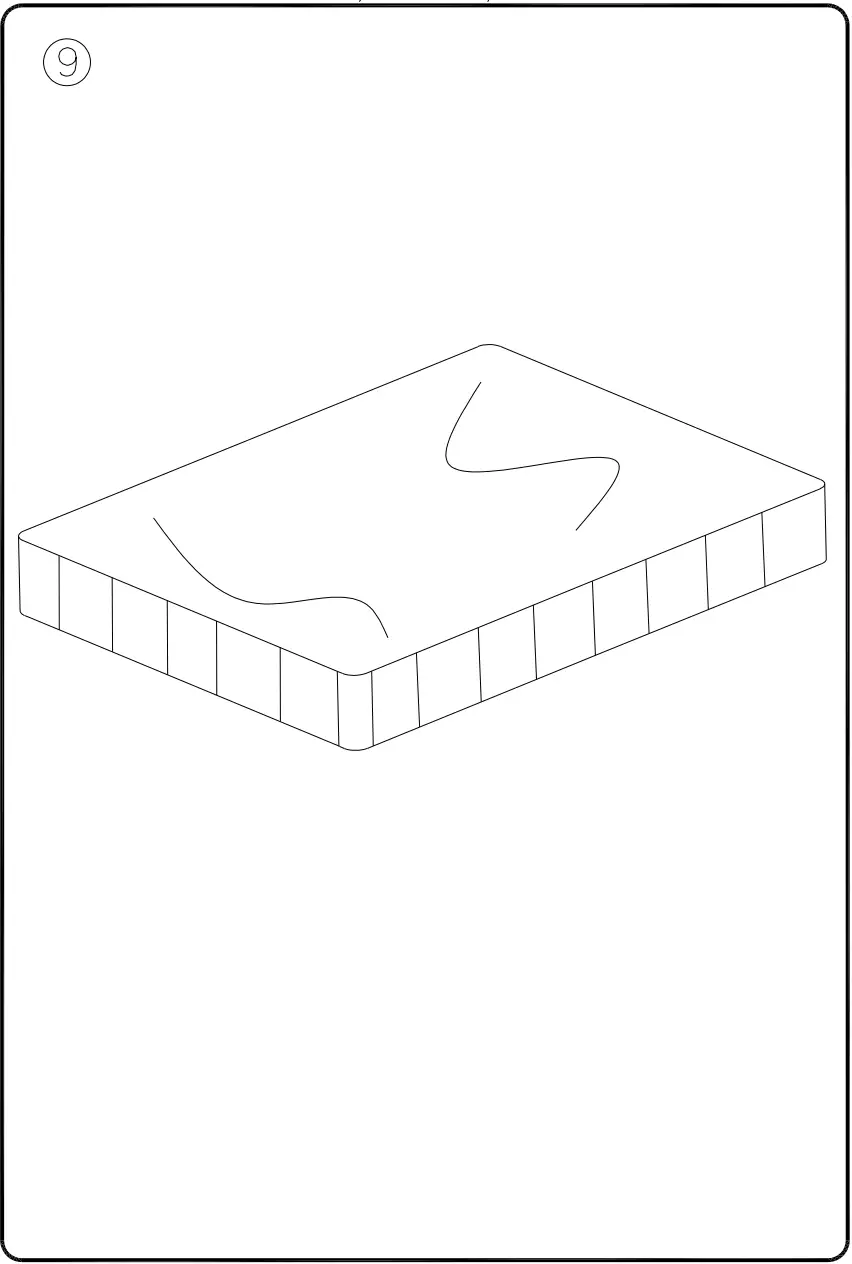 ASHLEY M78X22 Sleep Full Low Profile Foundation - 5