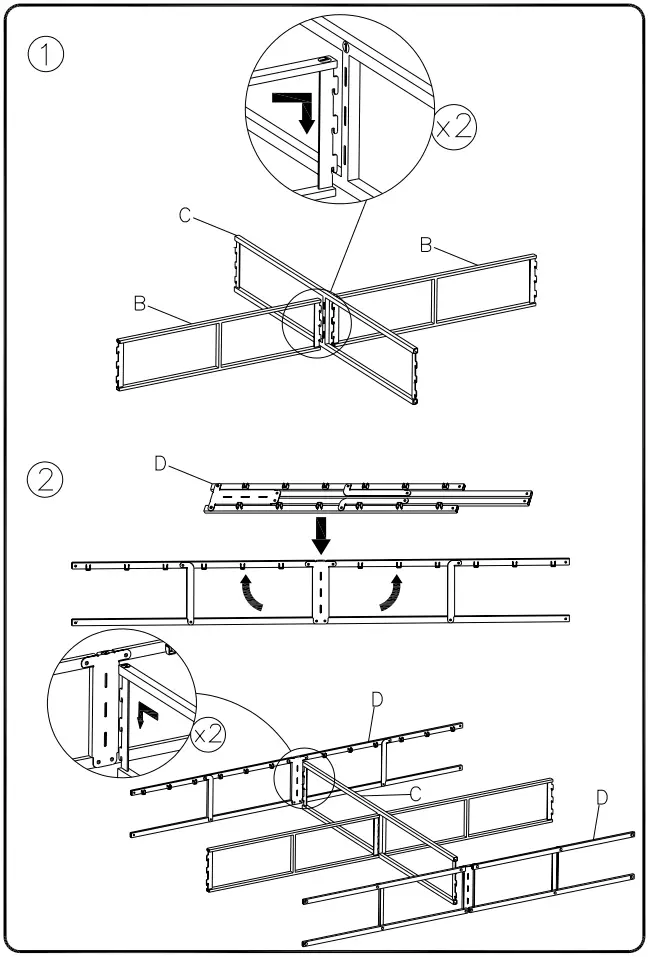 ASHLEY M95X22 Foundation Full Foundation -