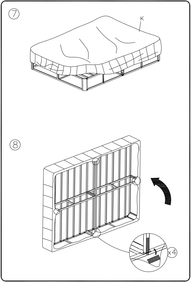 ASHLEY M95X22 Foundation Full Foundation - 4