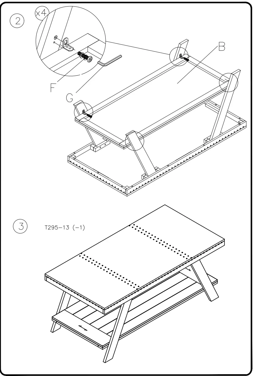 ASHLEY T295-13 Bellenteen Occasional Table fig 3