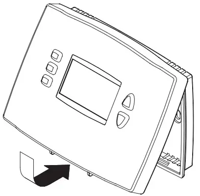 Honeywell RTH2510 RTH2410 - brackets on