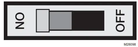Honeywell RTH2510 RTH2410 - power back on