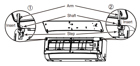 HITACHI RAK-DJ25PHAT, RAK-DJ35PHAT, RAK-DJ50PHAT Split Type Air Conditioner Indoor Unit - fig 10