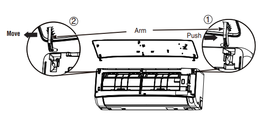 HITACHI RAK-DJ25PHAT, RAK-DJ35PHAT, RAK-DJ50PHAT Split Type Air Conditioner Indoor Unit - fig 9