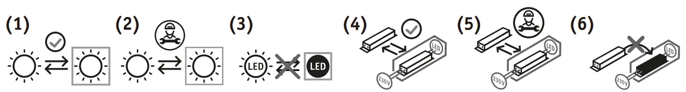 Paulmann 942.10, 942.18 Mobile Clutch Dimmable Lantern fig 2
