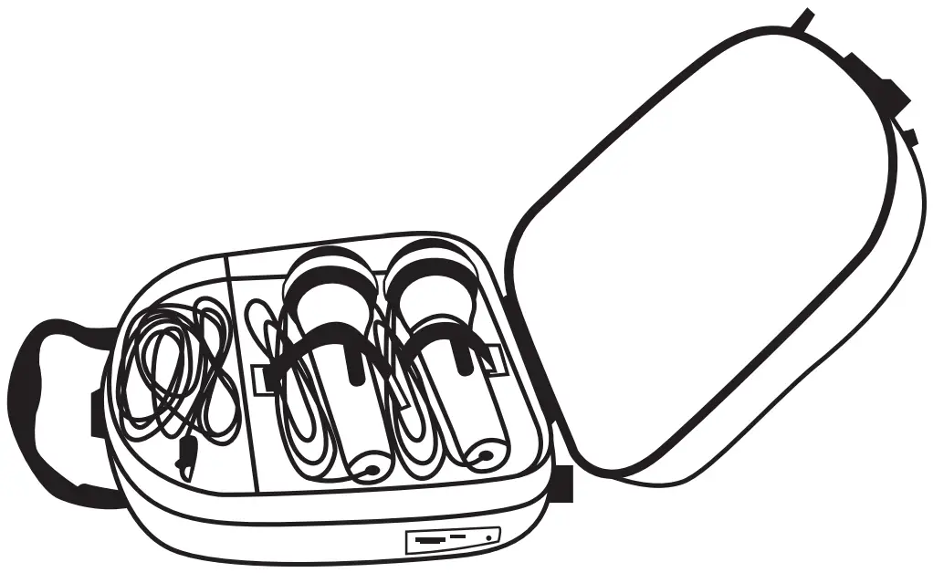 LASER KIDS MIC KKAAST Portable Karaoke Machine - Fig