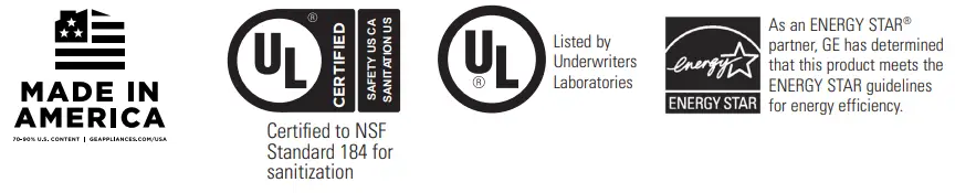 GE APPLIANCES GDF550PGR Plastic Interior Dishwasher with Front Controls - fig 2