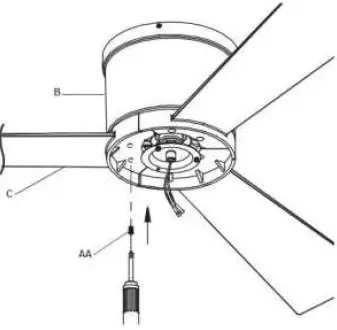 MAXIM-LIGHTING-994392WT-44-Inch-Ceiling Fan-11
