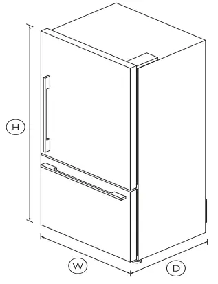 FISHER-PAYKEL-RF522WDRX4-Freestanding-Refrigerator-Freezer-fig-1