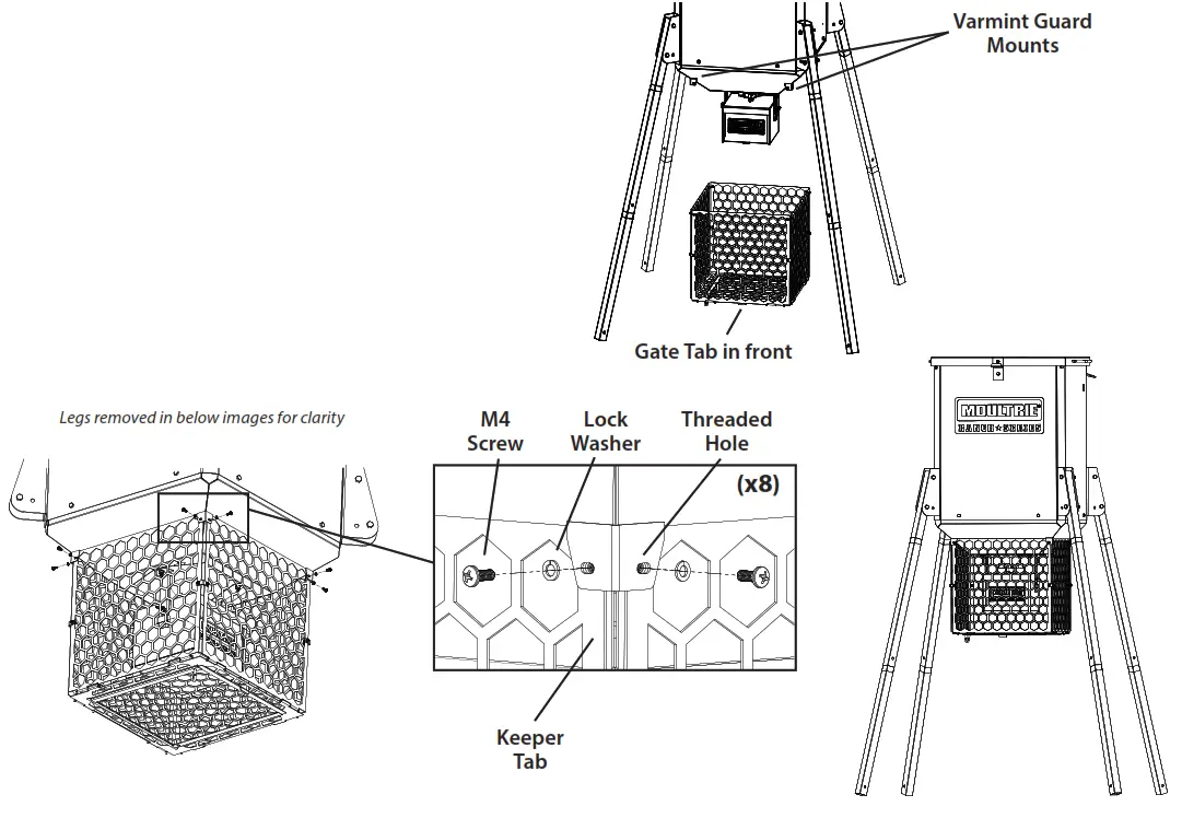 MOULTRIE MFG 15048 Ranch Series Broadcast Feeder Kit - Figure 20