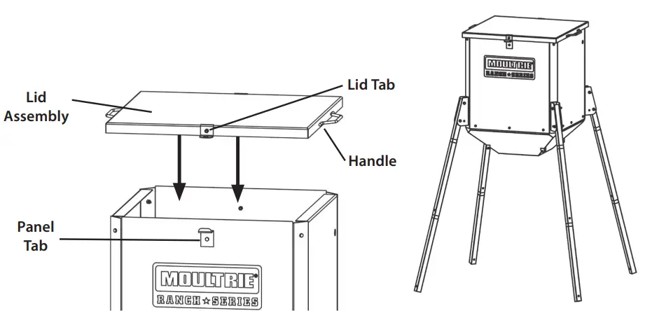 MOULTRIE MFG 15048 Ranch Series Broadcast Feeder Kit - Figure 33