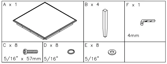 ASHLEY D395-323 Meredy Counter Height Dining Set-FIG12