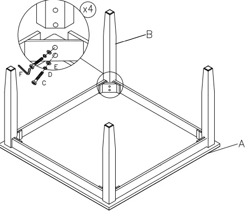ASHLEY D395-323 Meredy Counter Height Dining Set-FIG13