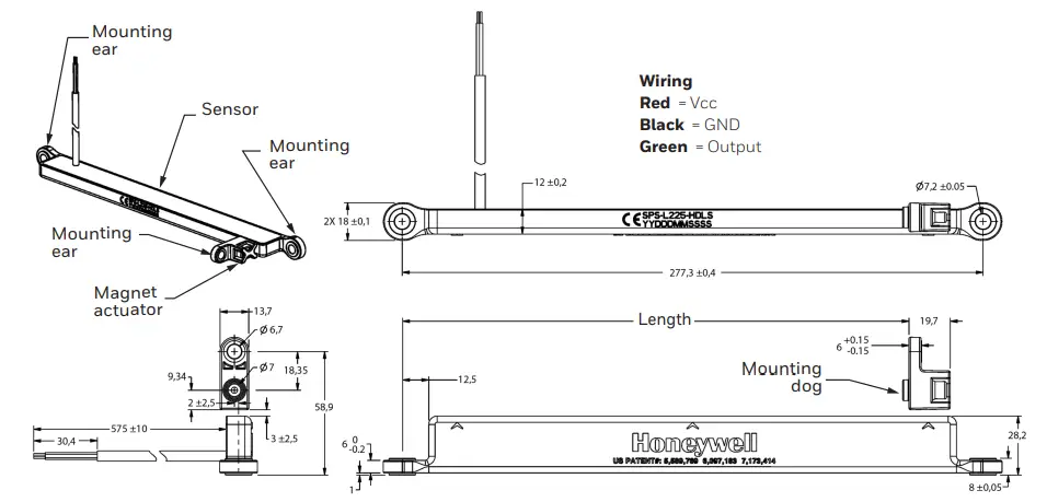 Honeywell-50046793-35-MM,-75-MM,-225-MM-LINEAR-Smart-Position-Sensors-fig-9