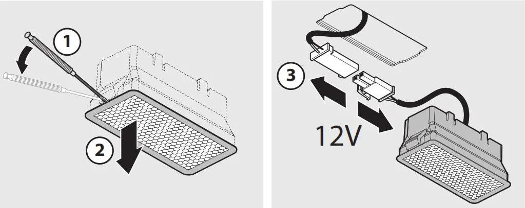 falmec FPVUX36W6SSR 36 Inch Stainless Steel Convertible Chimney Style Wall Mount Hood - OPERATION 5