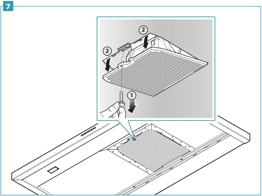 falmec FPVUX36W6SSR 36 Inch Stainless Steel Convertible Chimney Style Wall Mount Hood - overview 16