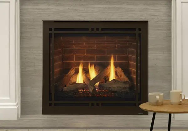 MAJESTIC Quartz Platinum Direct Vent Gas Fireplace