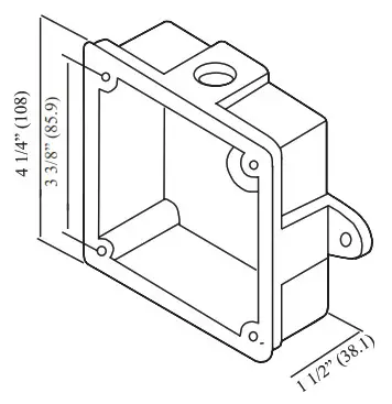POTTER Fire Alarm Mounting Accessories - overview 1
