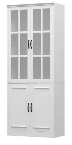 FUFU GAGA LJY-JH0319-01 5 tier Freestanding Utility Storage Cabinet FUFU&GAGA LJY-JH0319-01 5 tier Freestanding Utility Storage Cabinet