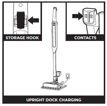 UPRIGHT DOCK CHARGING