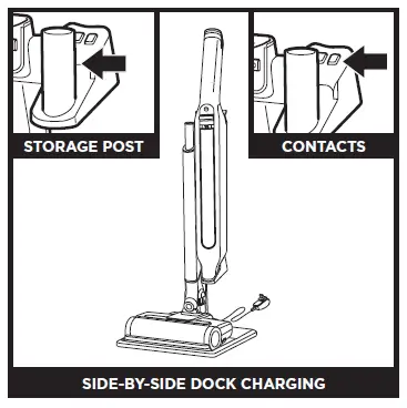 SIDE-BY-SIDE DOCK CHARGING