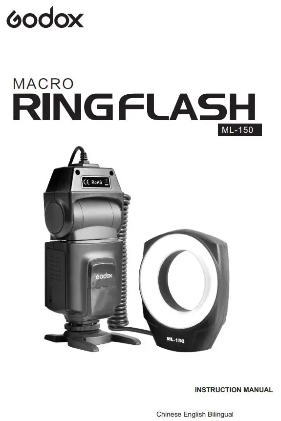 Godox ML-150 Macro Ringflash User Manual