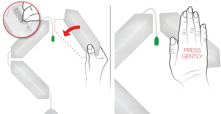 MONSTER DIGIT 3D LED Art Panels - STEP 2