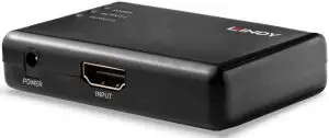 LINDY 38357 2 Port HDMI 10.2G Splitter Compact