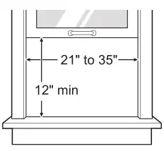 LG Air Conditioner - Window Requirements