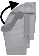 Bissell 24A4, 30K7, 66E1, 80X9 Series Proheat Lift-Off User Guide Empty Dirty Tank Operation