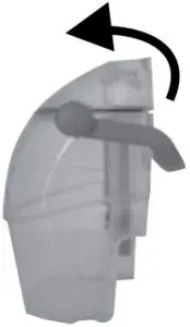 Bissell 24A4, 30K7, 66E1, 80X9 Series Proheat Lift-Off User Guide Empty Dirty Tank Operation