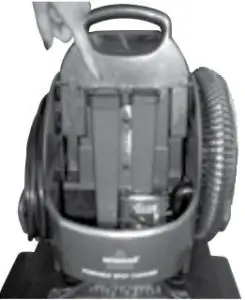 Bissell 24A4, 30K7, 66E1, 80X9 Series Proheat Lift-Off User Guide Empty Dirty Tank Operation