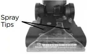 Cleaning Vacuum spray