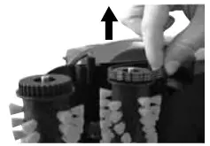 Vacuum Small belt removal and replacement