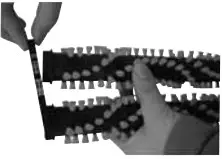 Vacuum Brush removal and large belt replacement