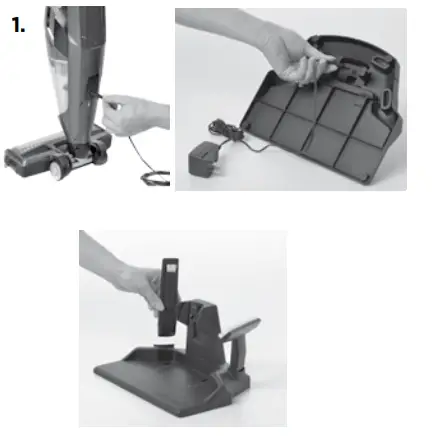 Bissell 1313 1315 Series Bolt Ion 2-in-1 Cordless - Assembly2