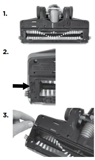 Bissell 1313 1315 Series Bolt Ion 2-in-1 Cordless - Brush roll maintenance