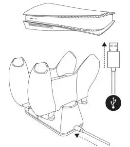 STEALTH SP-C100 V Twin Charging Dock-2