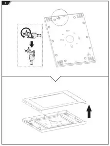 DELTACO ARM-0515 Table Mobile Holder- 01