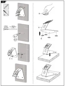 DELTACO ARM-0515 Table Mobile Holder- 02